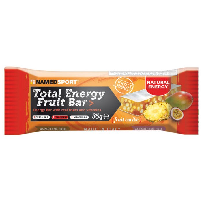 NAMEDSPORT Total Energy Fruit Bar with Carbohydrates - 25x35g