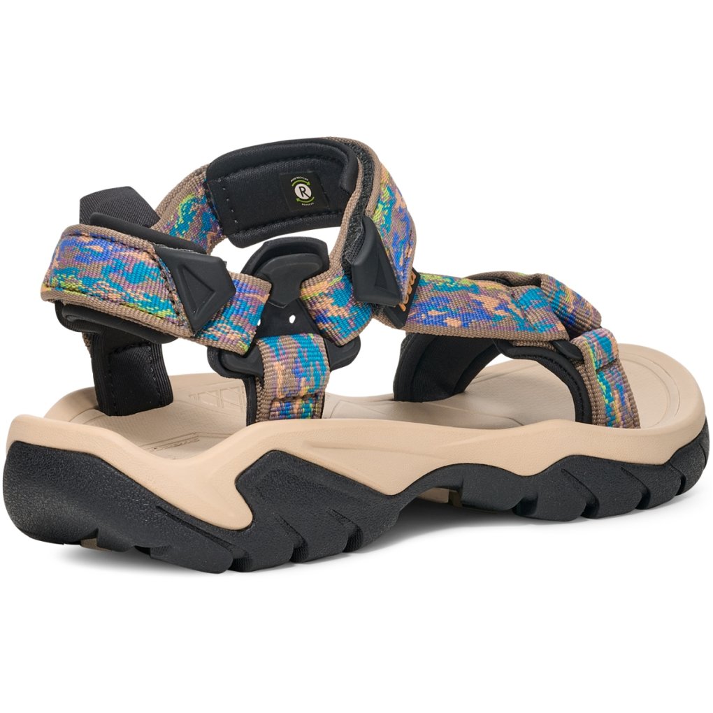 Teva Terra Fi 5 Universal Hiking Sandals Women - tree cover neon spring