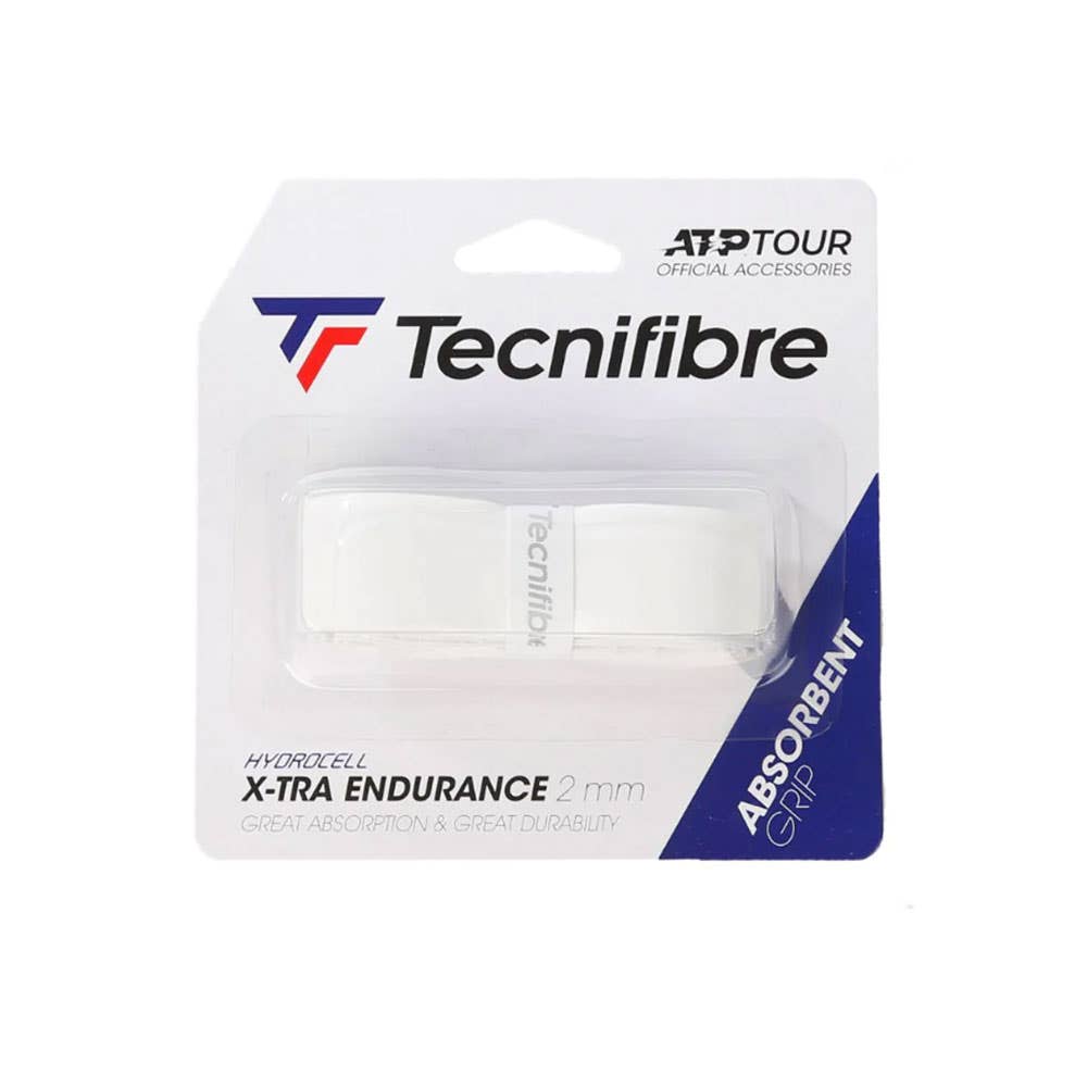 WHITE TECNIFIBRE XTRA ENDURANCE GRIP