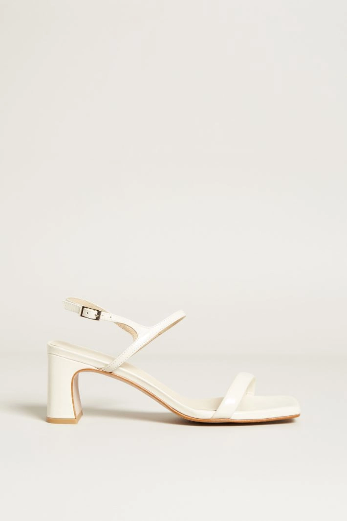 Heeled sandals - WHITE