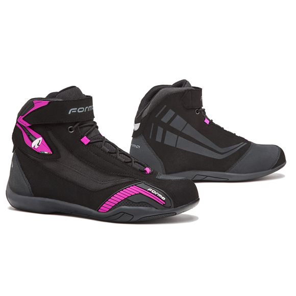 Forma GENESIS LADY Motorcycle Riding Shoes - Black / PinkRef: FM0225