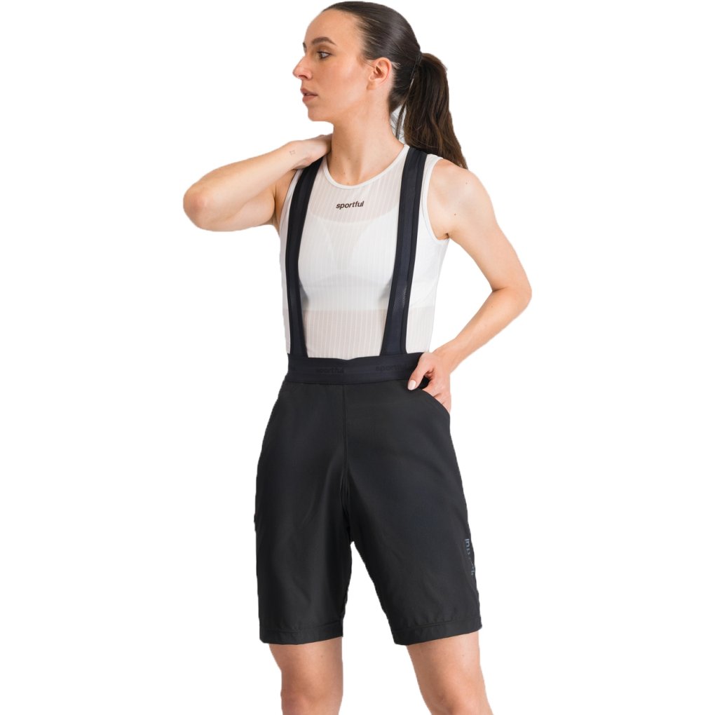 Sportful Supergiara 2 Overshort Unisex - 002 Black