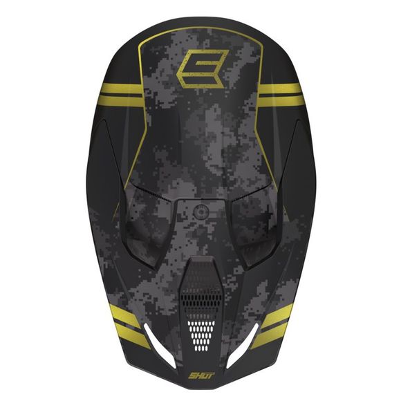 Shot FURIOUS cross helmet - ARMY 2023 - YellowRef: SO2411