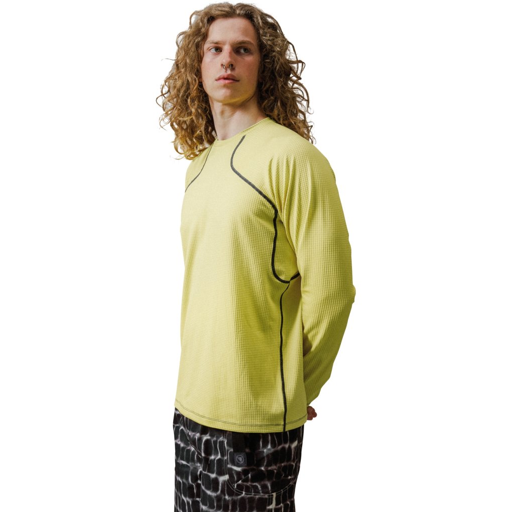 Endura Corner Long Sleeve Shirt Unisex - celery