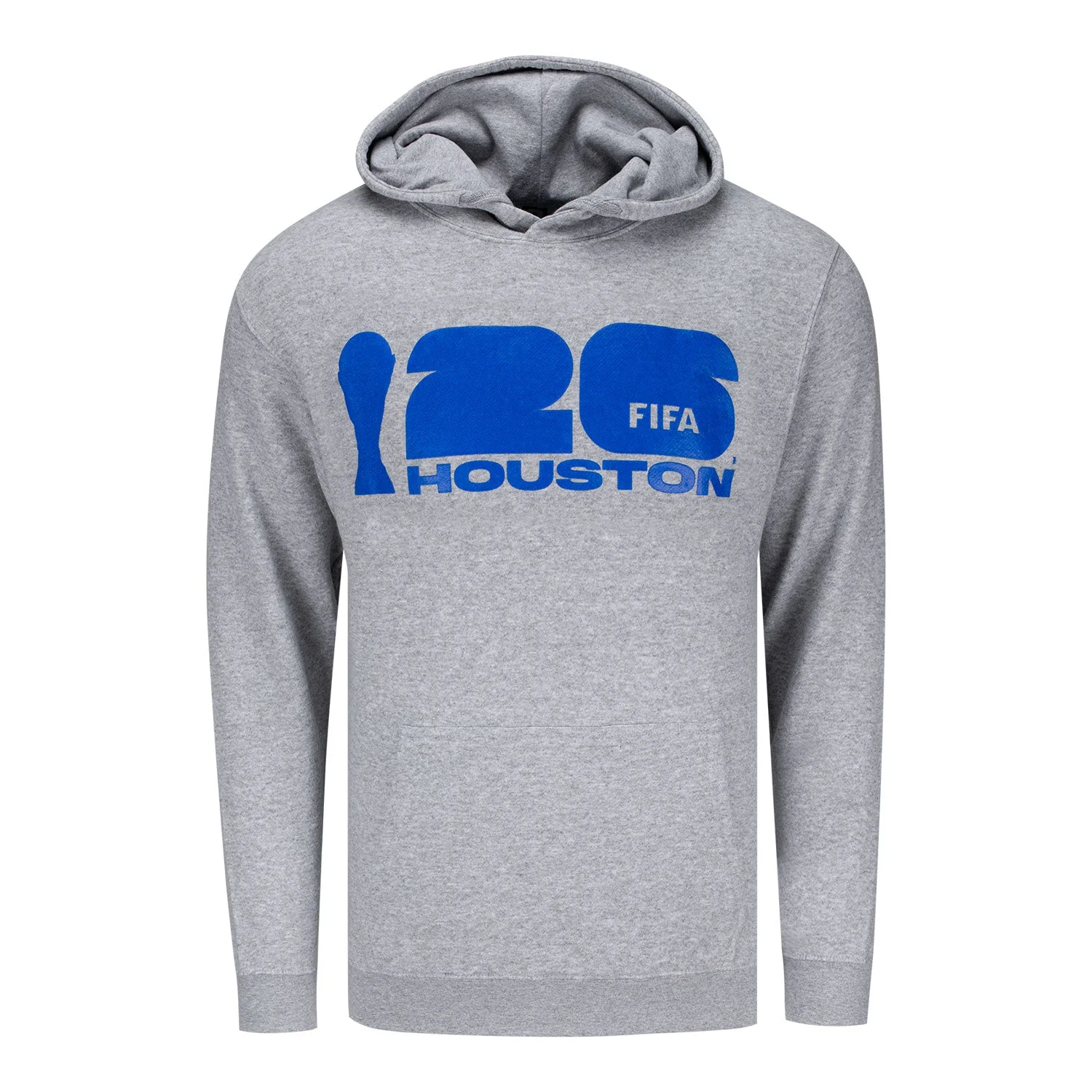 2026 Soccer Fan Collection Houston Grey Hoodie - Unisex