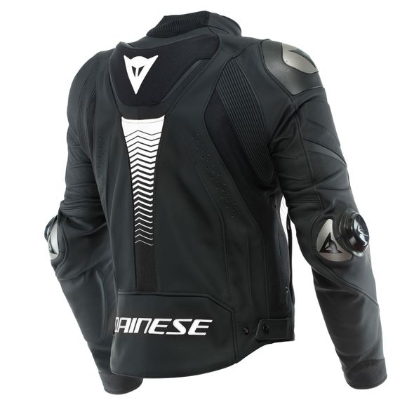 Dainese Super Speed ​​4 - Black / White Motorcycle JacketRef: Dn1987-C53814