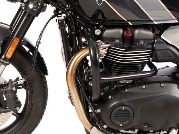 Pare-carter Hepco & Becker Crashbar - noirTRIUMPH 900 SPEED TWIN 900 - 2025Ref : HBE03079A / 5017685 00 01