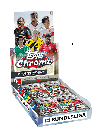 2020/21 Topps Chrome Bundesliga Soccer (Fussball) Hobby Box