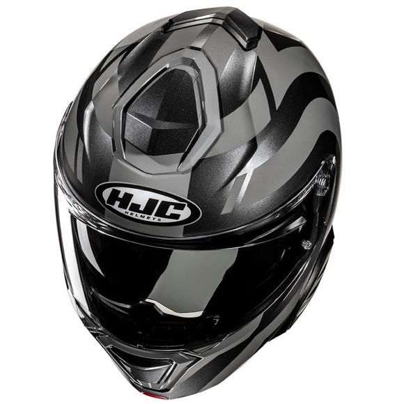 Casque modulable HJC i91 - ARVEN - Noir / GrisRef : HJ1309
