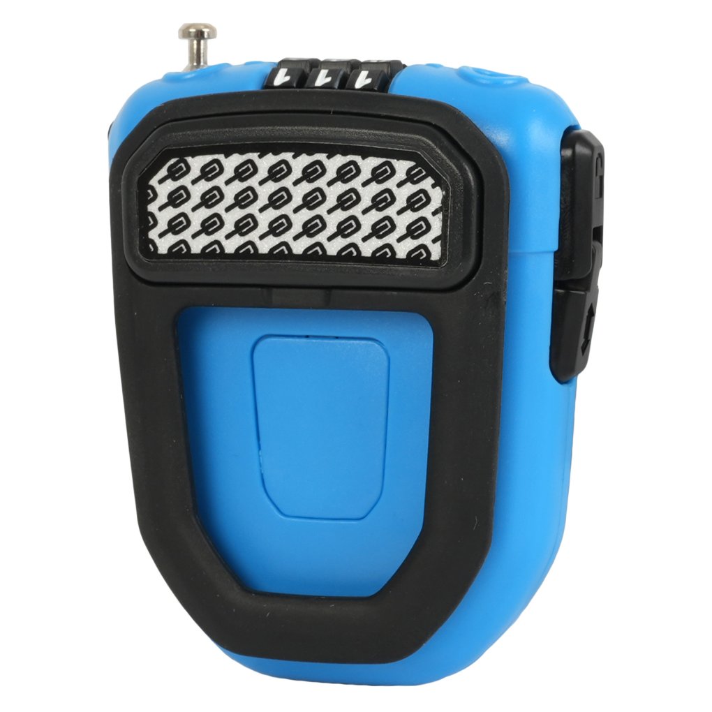 Hiplok FX Combi Cable Lock 100cm with Reflector - cyan