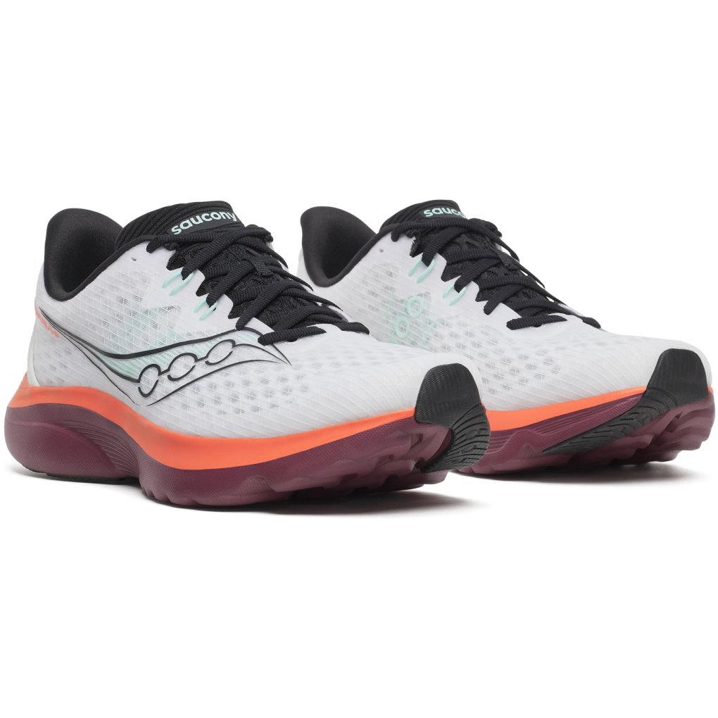 Saucony Kinvara 16 Running Shoes Men - white/crimson