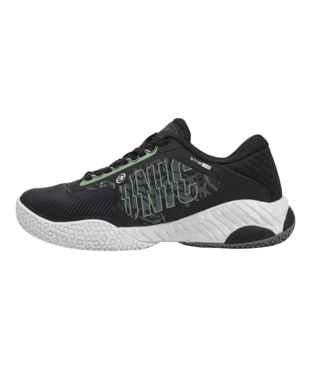 TRAINERS BULLPADEL IONIC W 25V BLACK AND GREEN