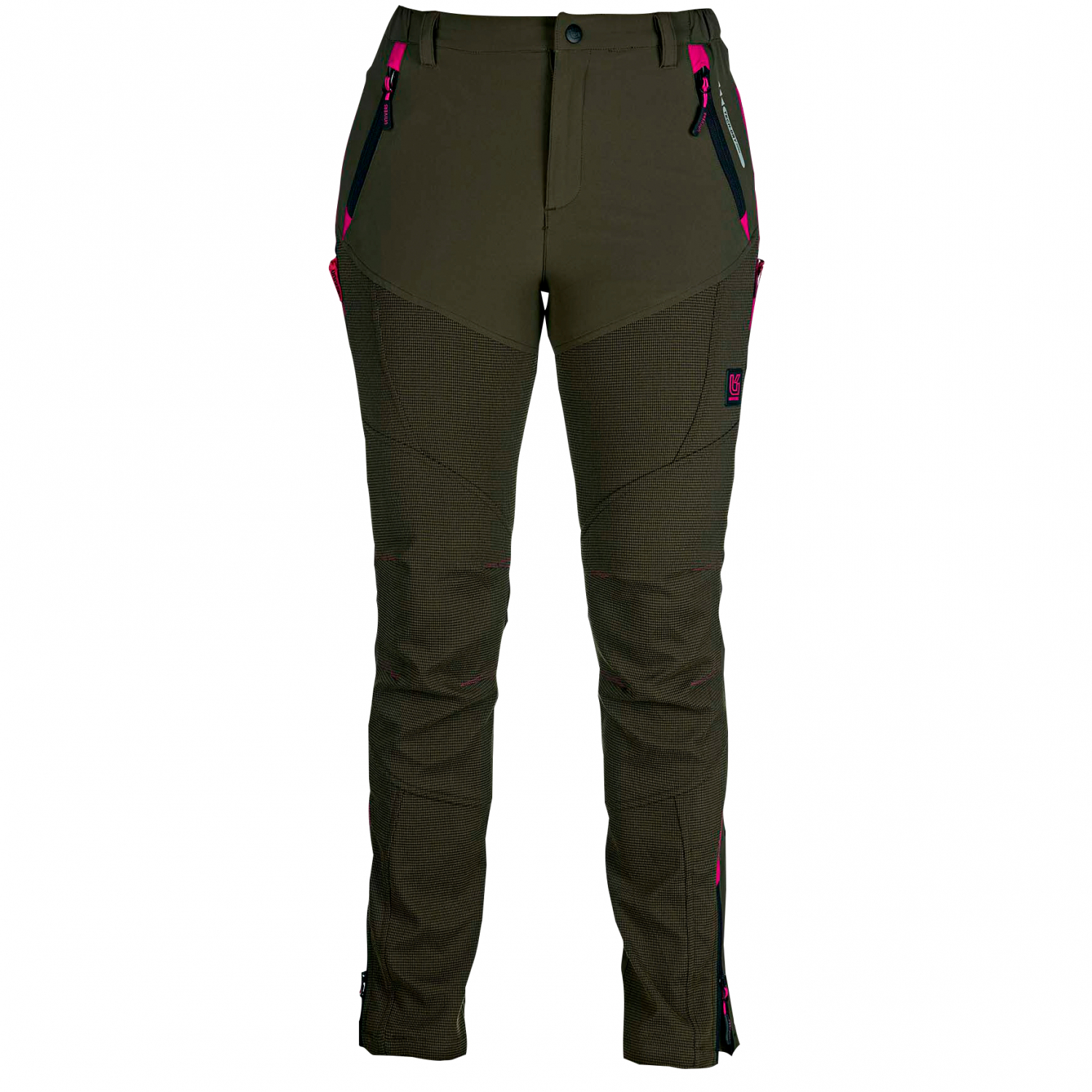 Marmolada Plus Trousers (Green\/Fuchsia)