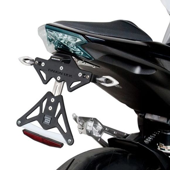 Support de plaque Barracuda Noir - NoirRef : BAR0298 / KN8104-13