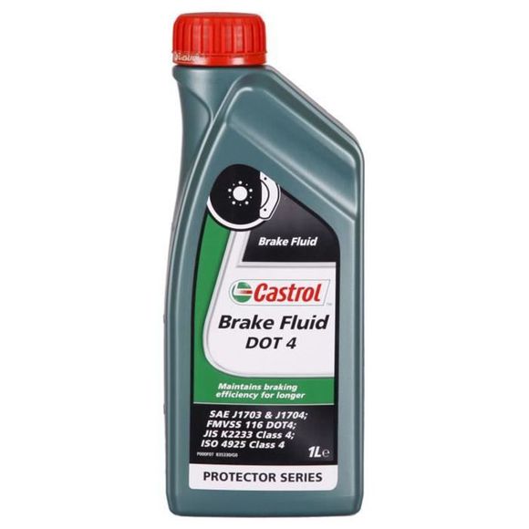 Liquide de frein Castrol DOT 4 1L UniverselRef : CL0061 / ART-008512