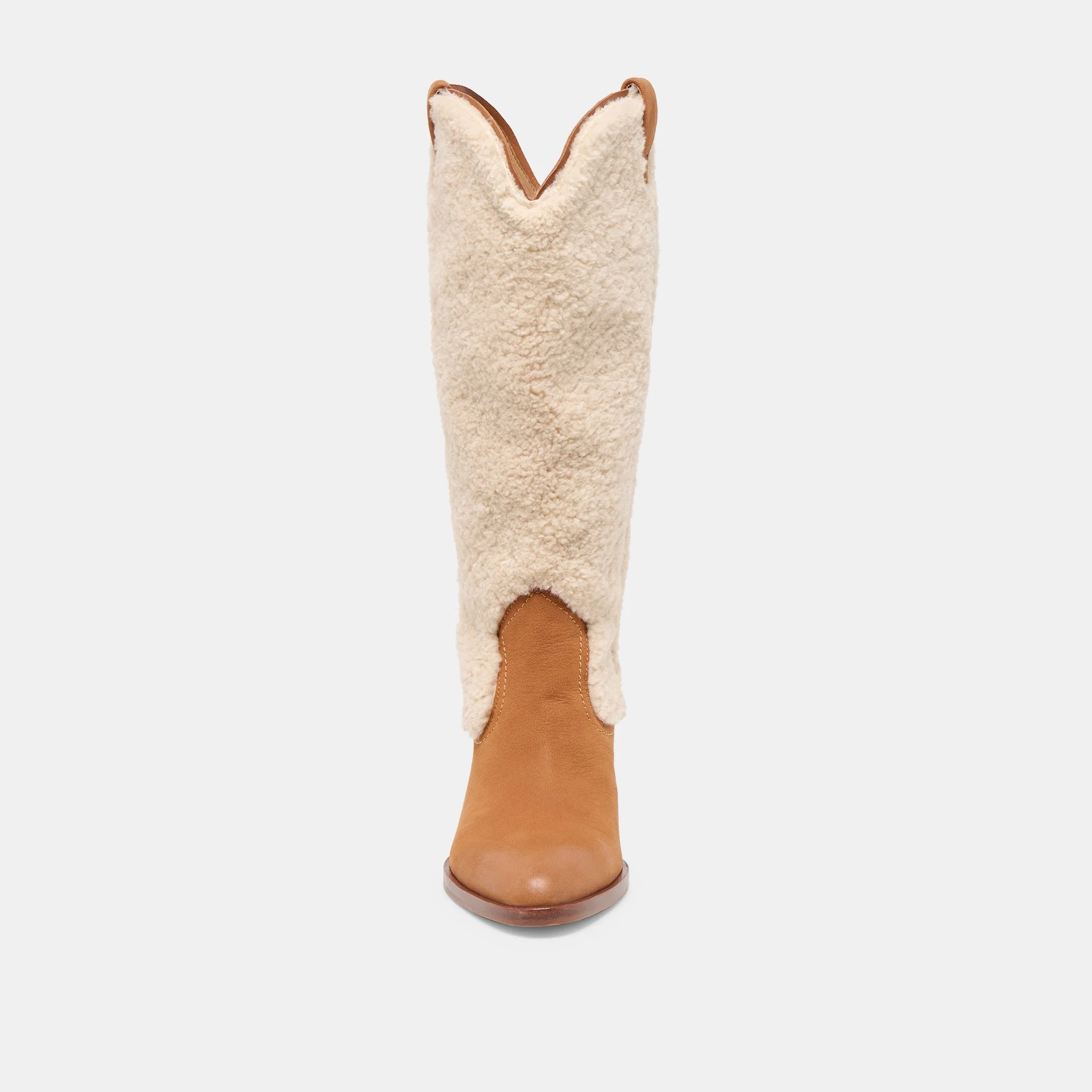 MYKEL PLUSH BOOTS CARAMEL NUBUCK