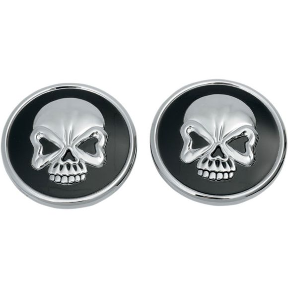Drag Specialties Skull Vented and Non-Vented Fuel Cap - GrayRef: DRG0221 / 07030524