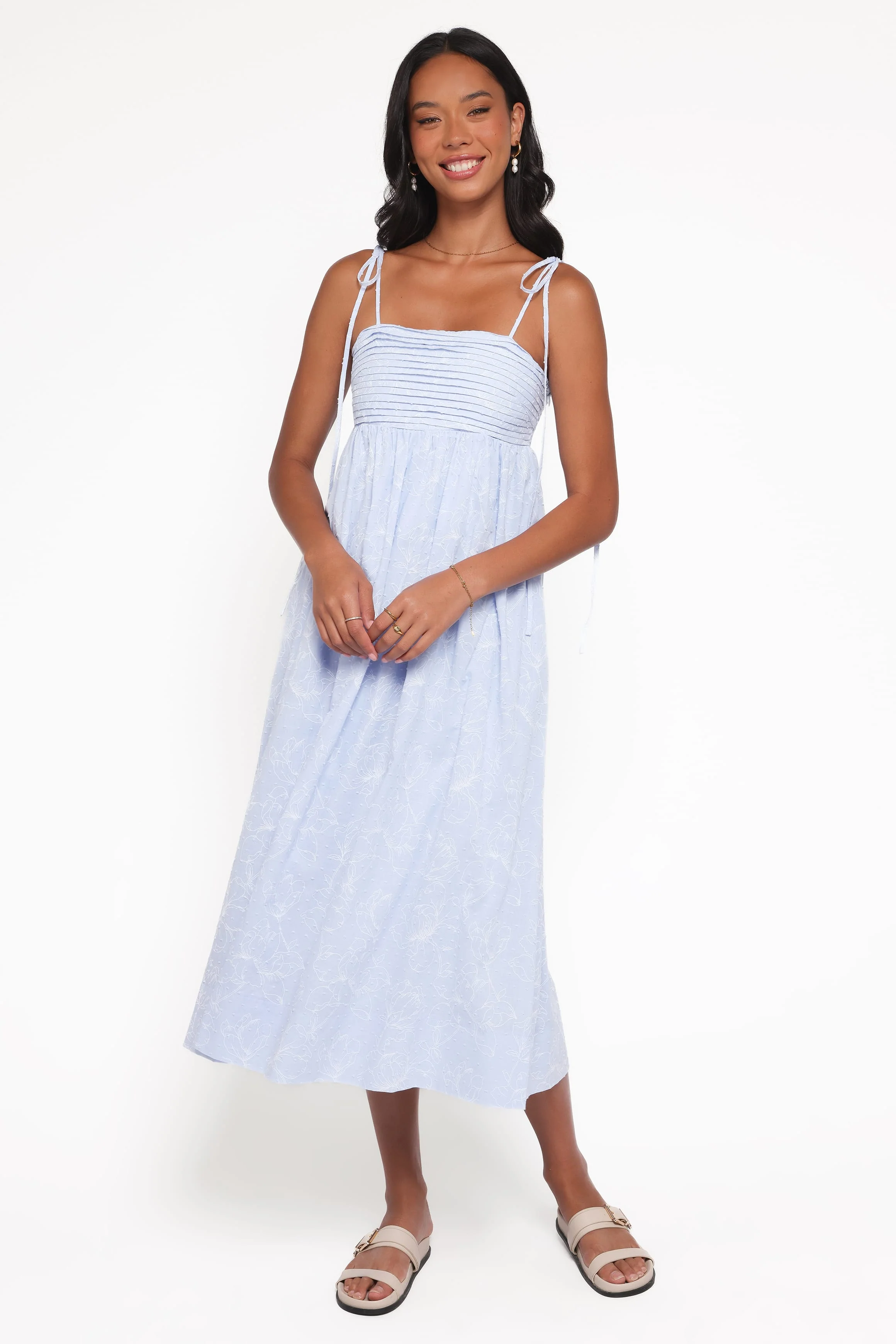Ashtyn Maxi Dress - Cornflower Blue