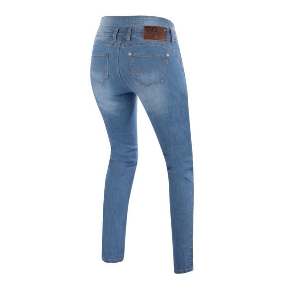 Jean Moto Segura LADY ROSCO - Tapered - BleuRef : SG1417