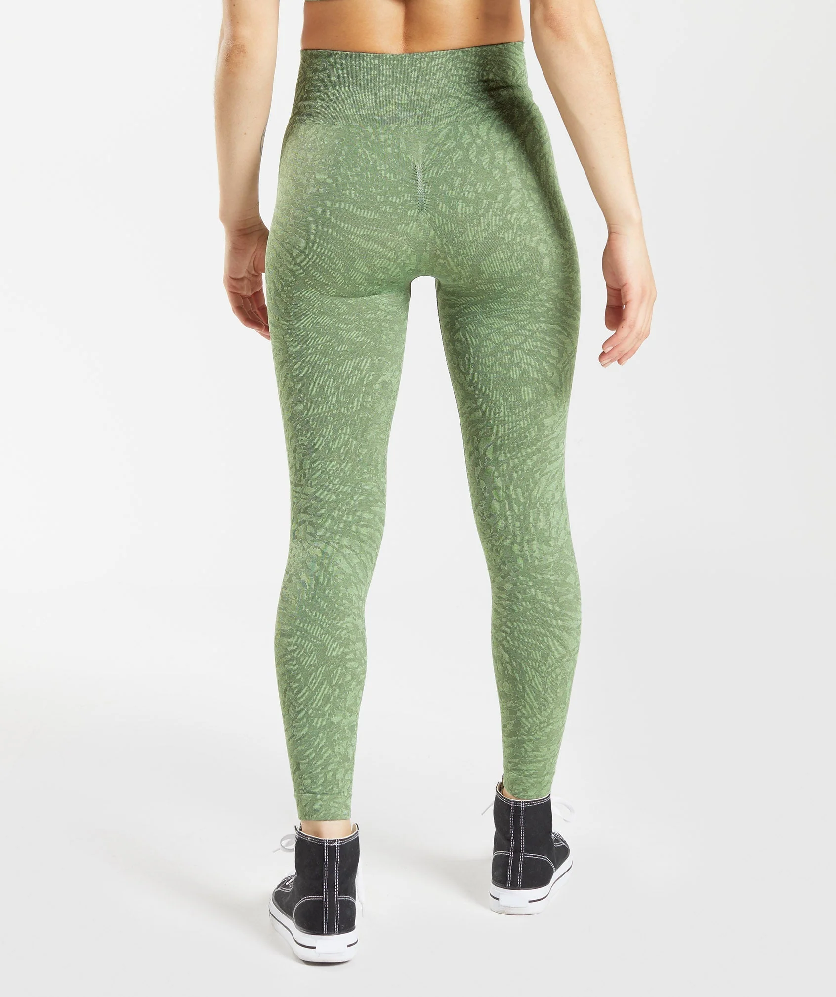 Adapt Animal Seamless Leggings  Wild | Iguana Green