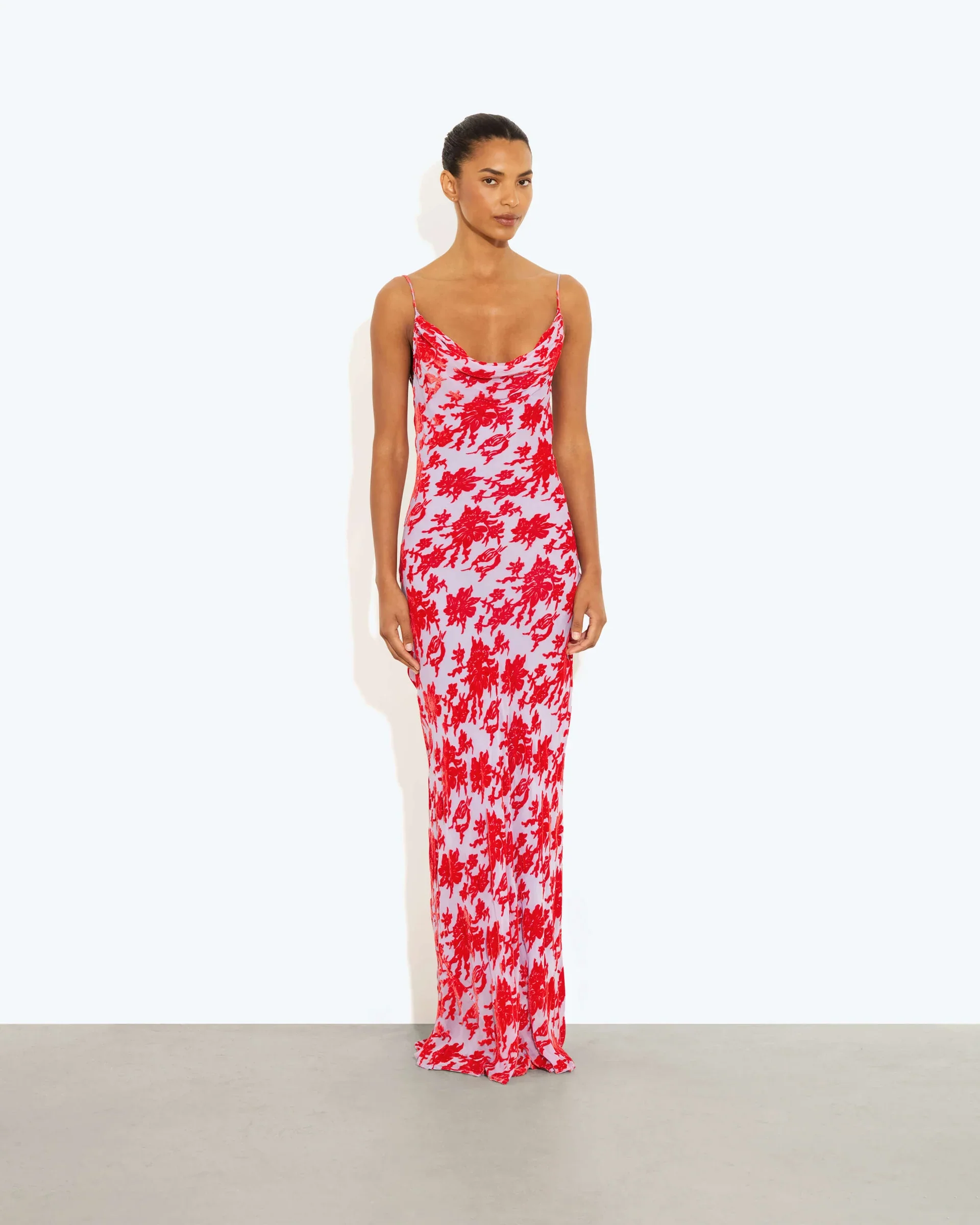 Athena Dress Red