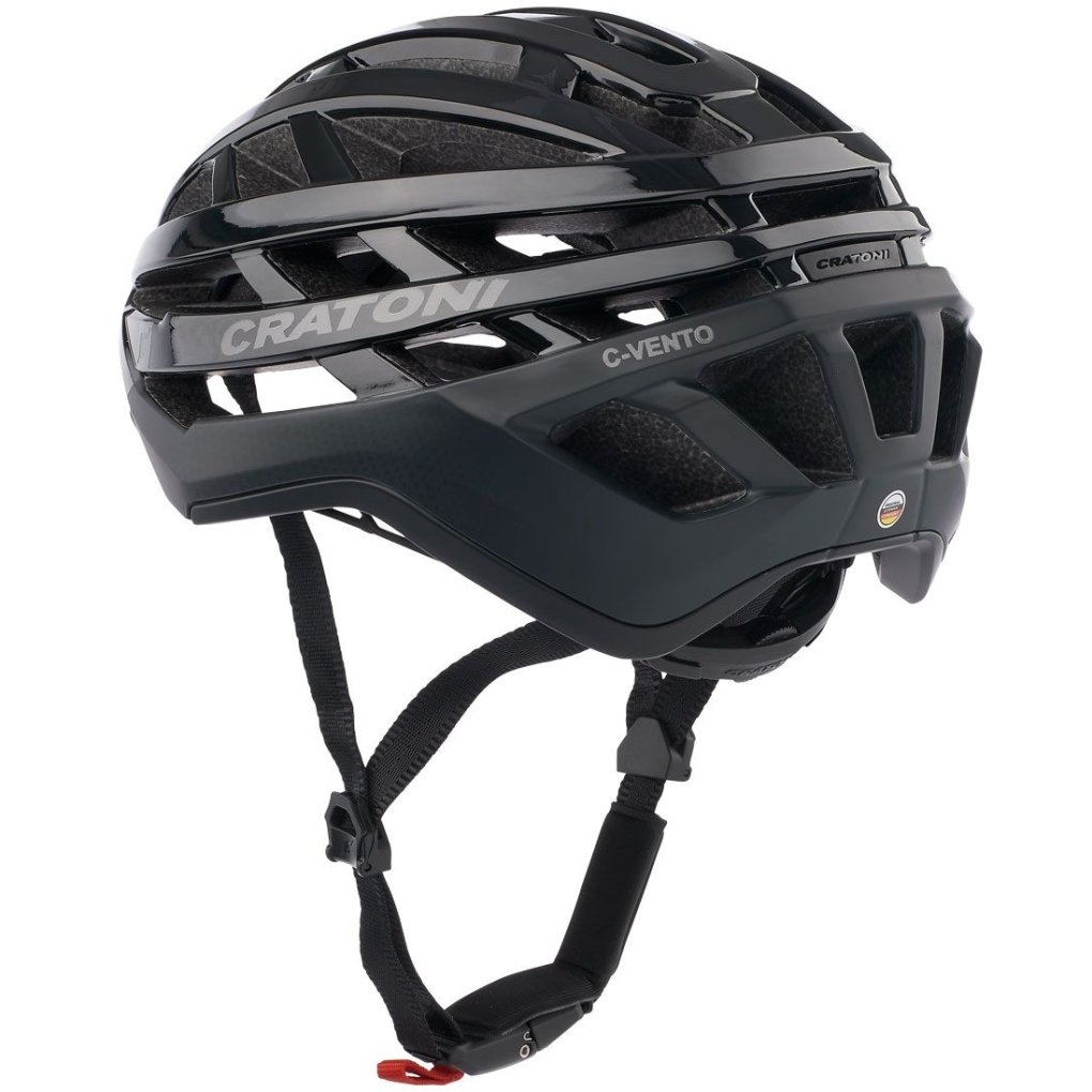CRATONI C-Vento Bike Helmet - metallicgreen glossy-matt