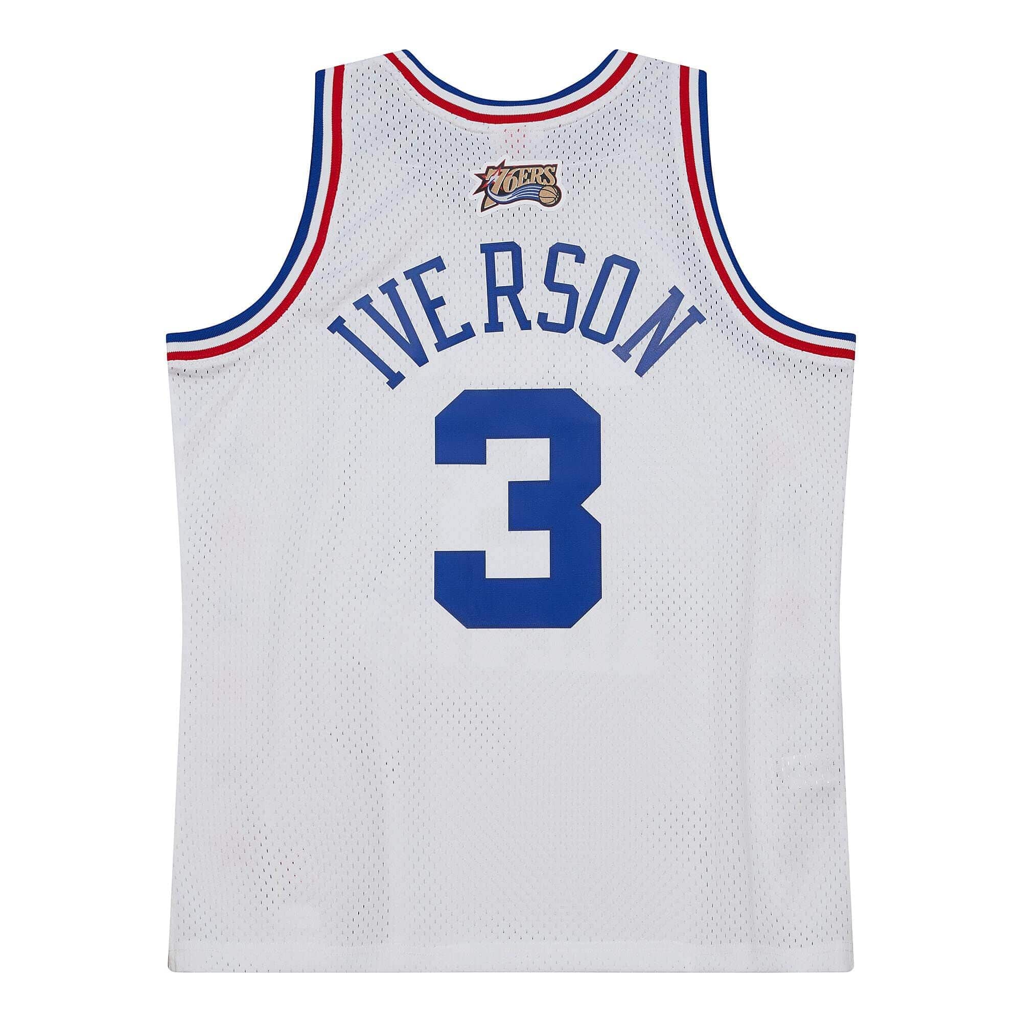 Allen Iverson #3 2003 NBA All-Star Game Mitchell & Ness Swingman NBA Jersey White