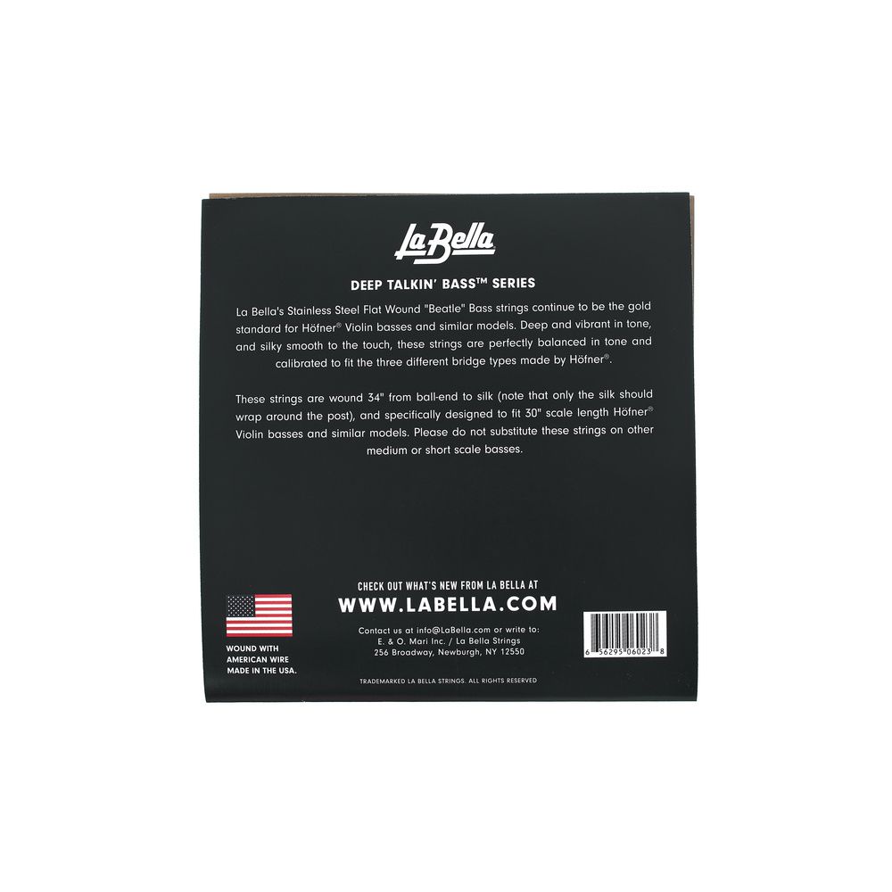 La Bella 760FHB2 Beatle Bass String Set – Thomann Ireland