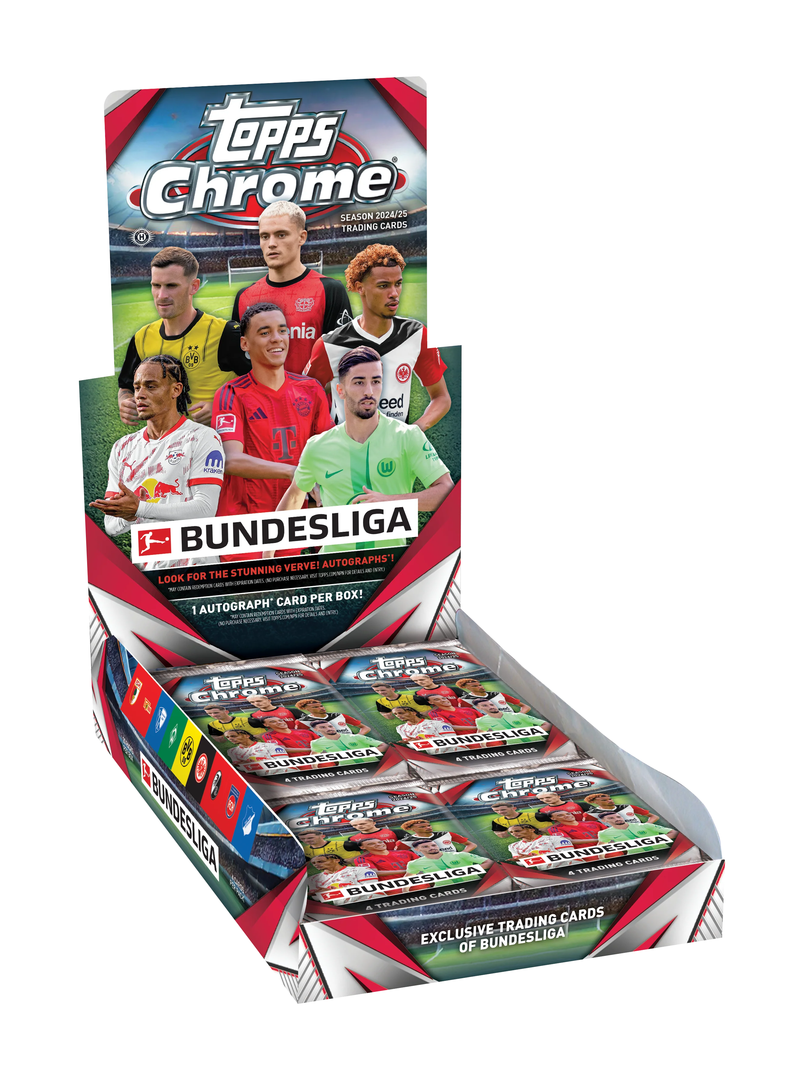 2025 Topps Chrome® Bundesliga - Hobby Box