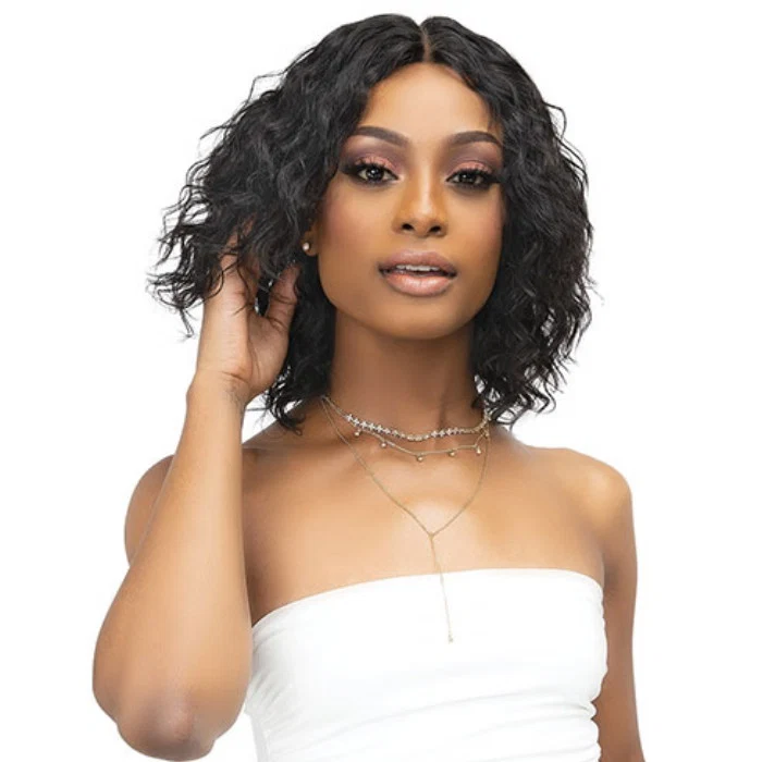 Janet Collection Virgin Remy Indian Hair Luscious Lace Wig - WET N WAVY KHLOE