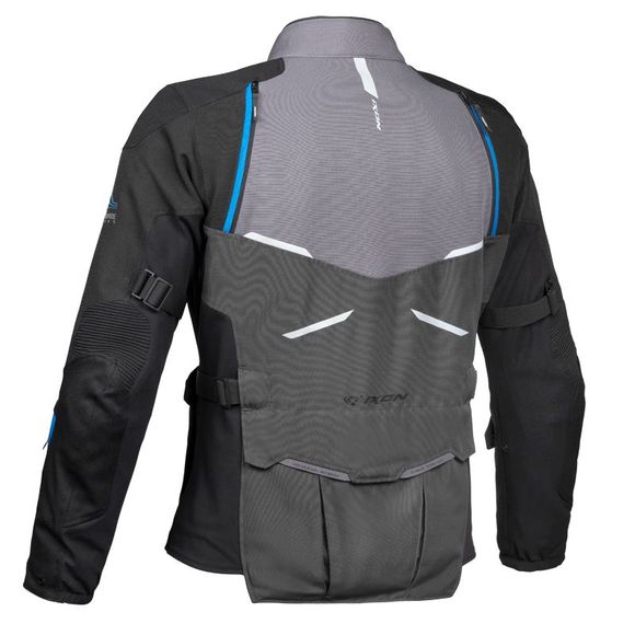Ixon EDDAS Motorcycle Jacket - Grey / BlueRef: IX1435