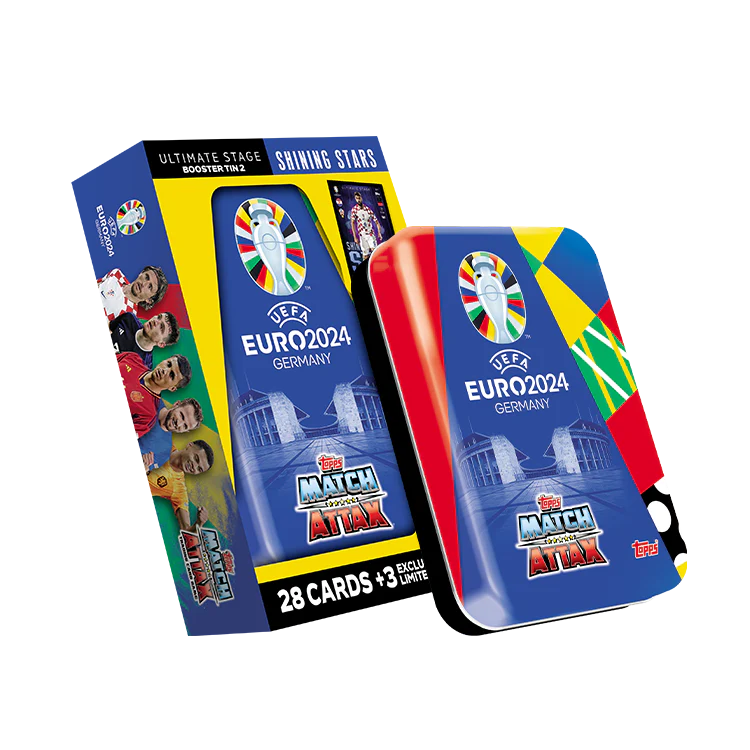 Official EURO 2024 Match Attax - Booster Tin - Shining Stars