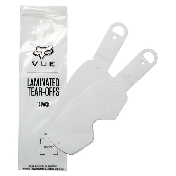 Tear -offs Fox child airspace/hand II - laminated - clear - colorlessRef: fx2702 / 25379-012-os