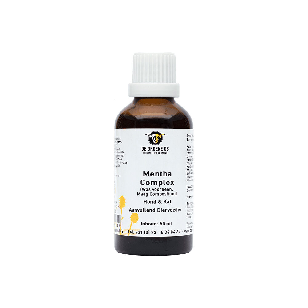 Groene Os Mentha Complex for Dogs & Cats - 50ml