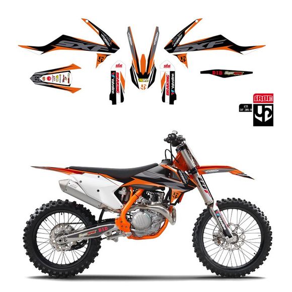 UP Design IRON decoration kit - Orange / WhiteRef: Upd0355 / 5Kt1307696L