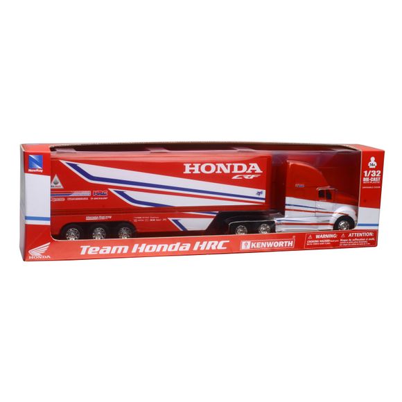 Newray Team Honda HRC Truck Miniature - 1/32 Scale - Red / BlackRef: NRY0001 / 10893