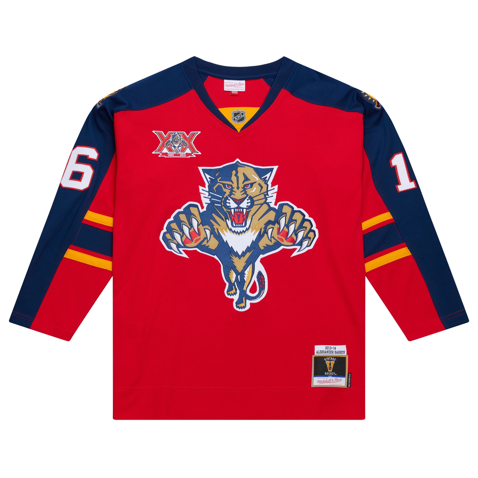 Aleksander Barkov #16 Florida Panthers 2013-14 Premium Power Play NHL Jersey Red