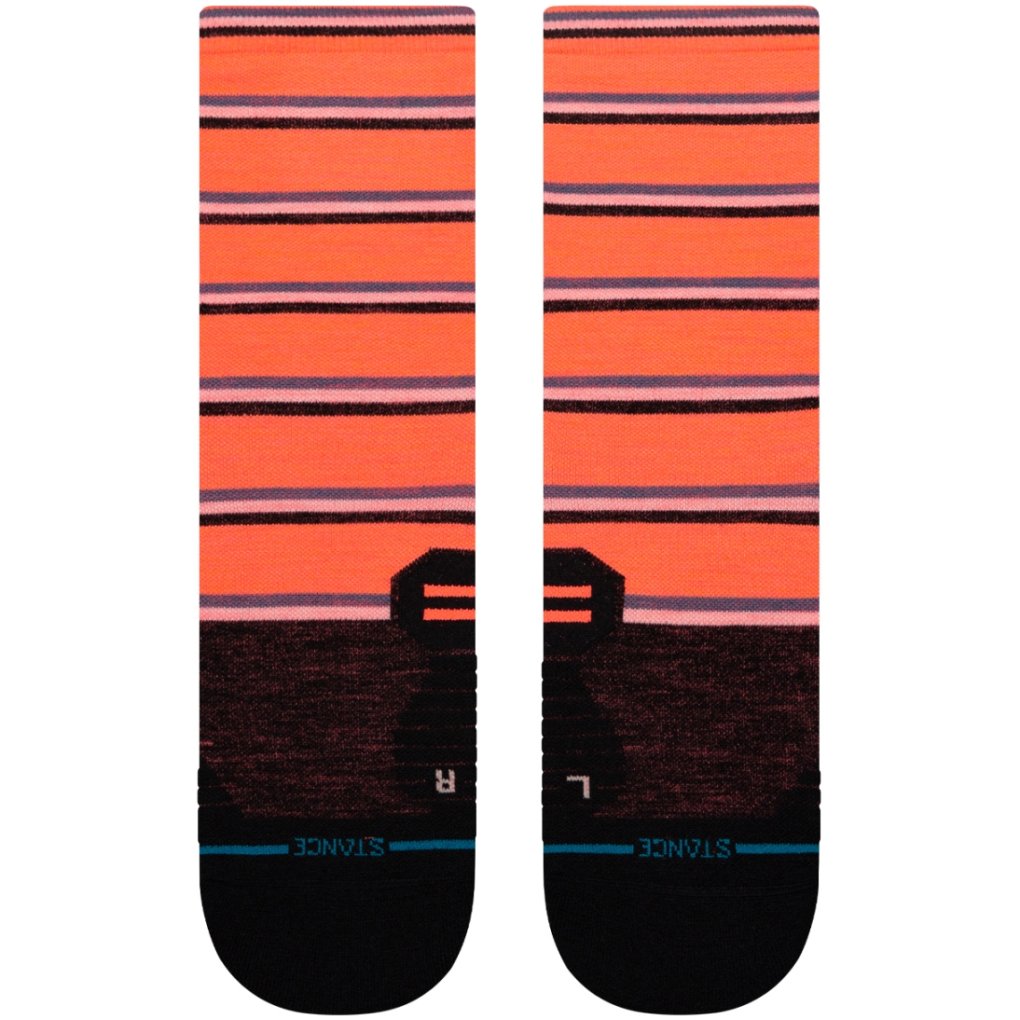 Stance Tumbler Light Wool Crew Socks Unisex - neonpink