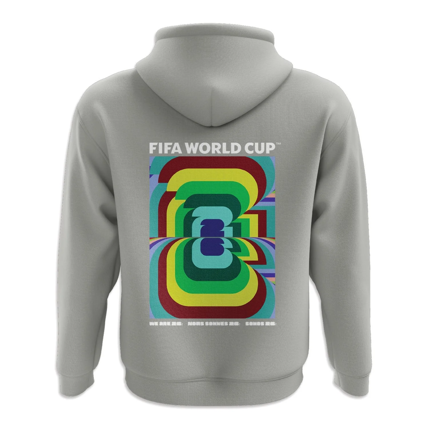 2026 Soccer Fan Collection Amplified Grey Hoodie - Unisex