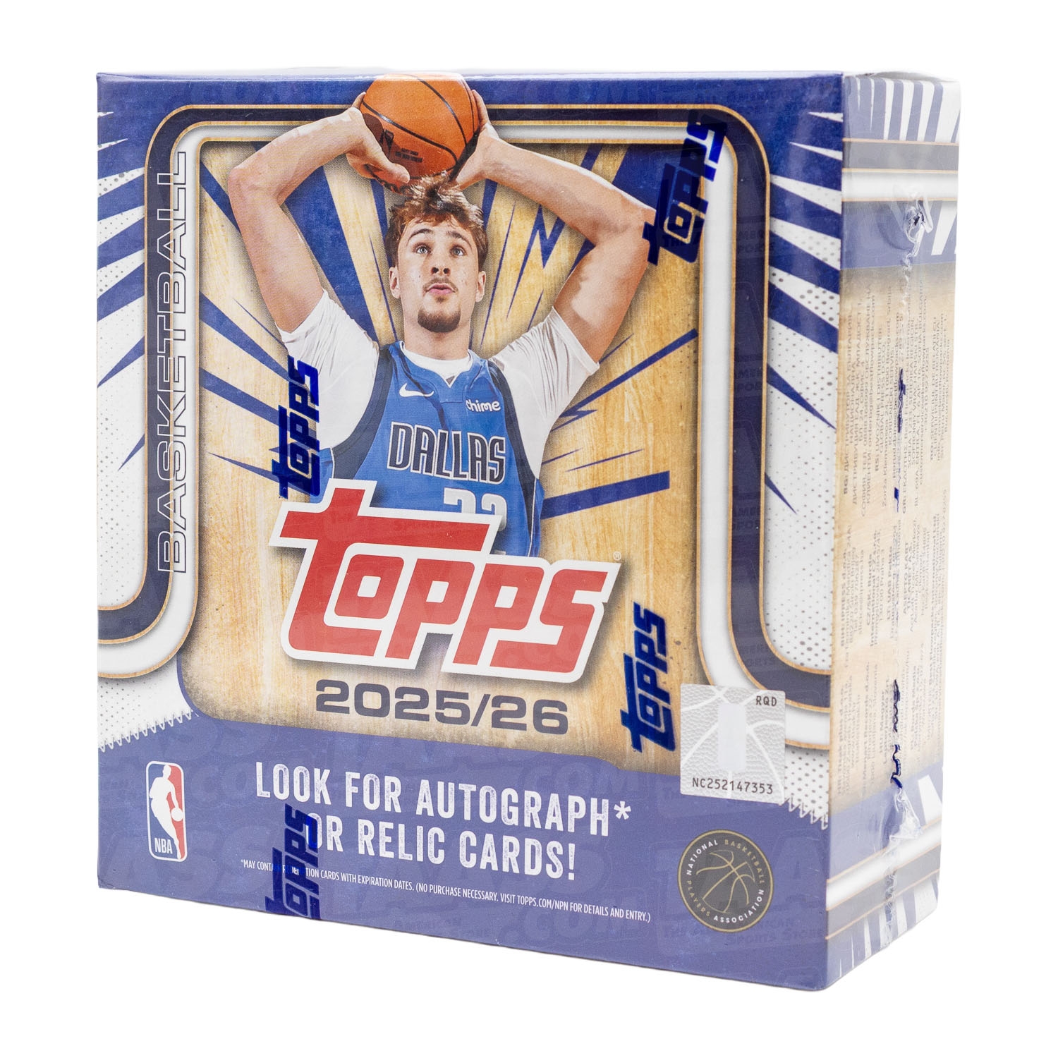 2025/26 Topps NBA Basketball Mega Box