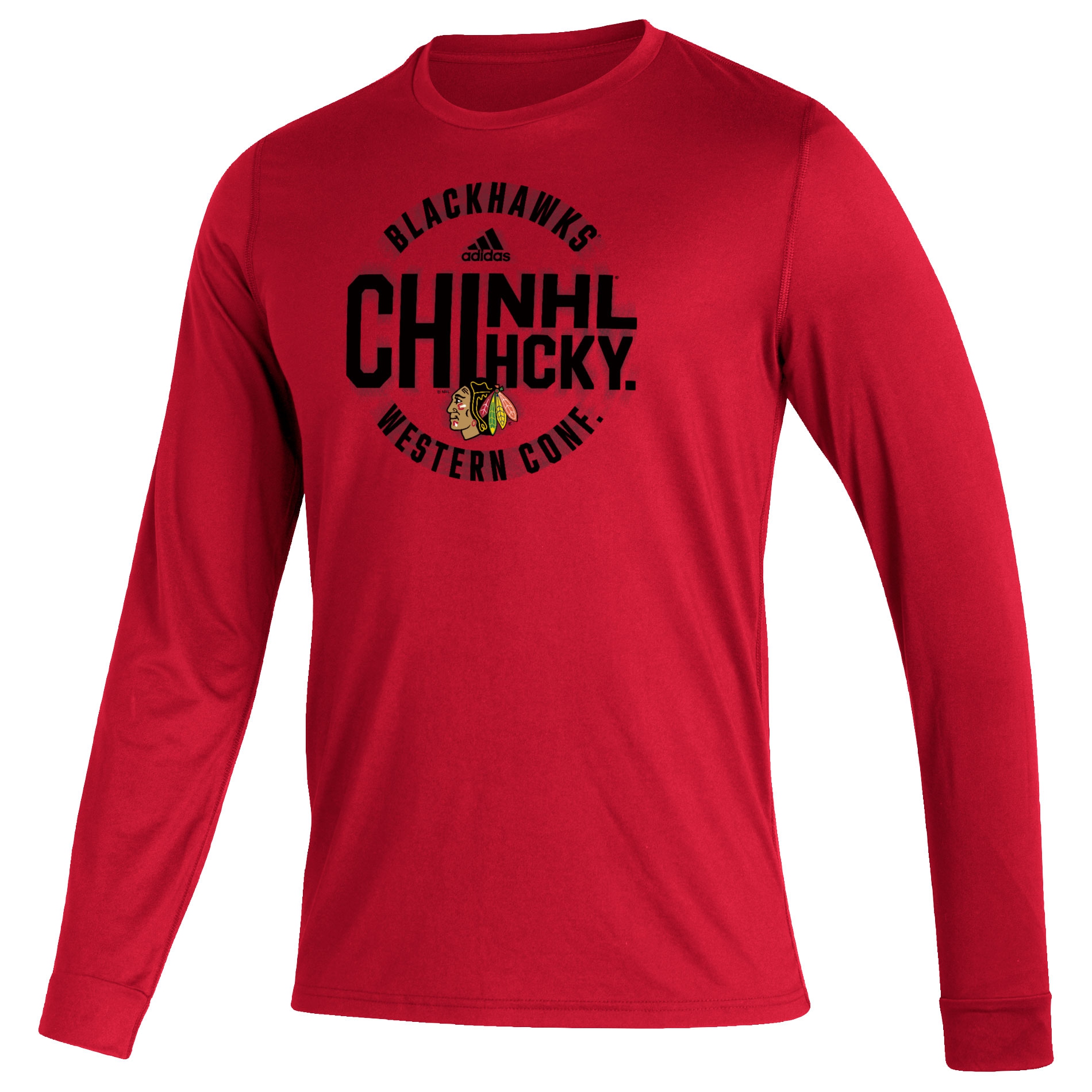 Chicago Blackhawks 2021/22 NHL adidas Creator Long Sleeve Shirt Red