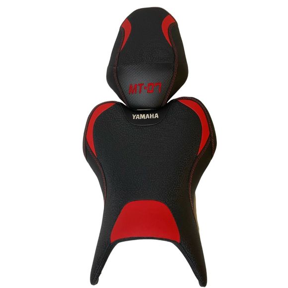 Berry Sellerie TITAN Red Comfort SaddleRef: Bey0012 / Mt-07 18-22 Ed Titan 12-31-1-9R Blanc