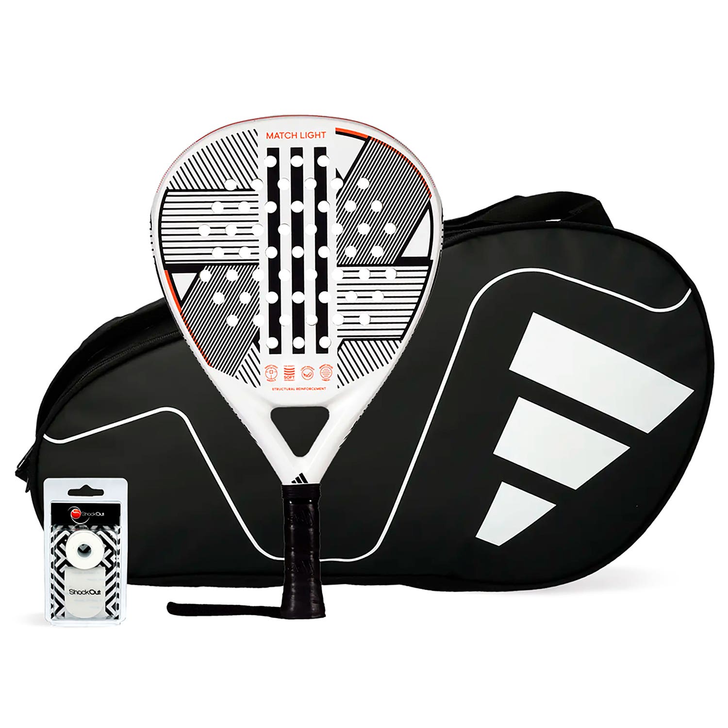 PACK ADIDAS MATCH LIGHT 3.3 PADELBAG CARBON CONTROL