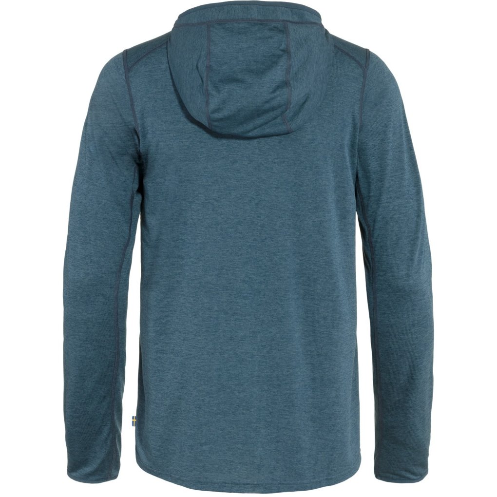 Fjällräven Abisko Sun Hoodie Men - indigo blue