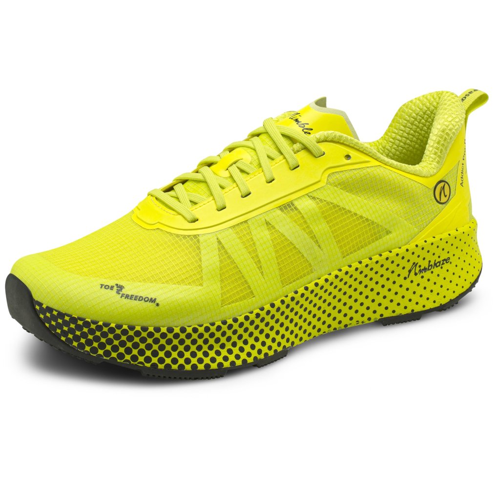 Joe Nimble Addict Pro-R Road Running Shoes Women - Yellow