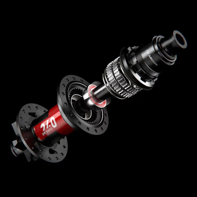 DT Swiss 240 Classic Rear Hub - Ratchet DEG | J-Bend | 6-Bolt | 12x157mm Boost - SRAM XD