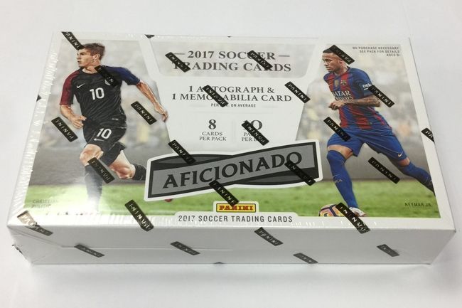 2016/17 Panini Aficionado Soccer (Fußball) Hobby Box