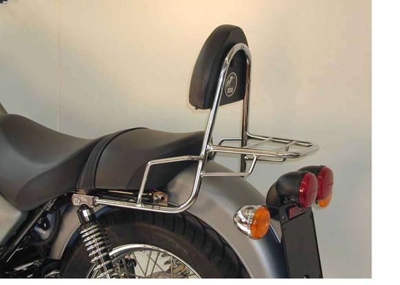 Hepco & Becker Luggage Rack with sissybar - chromeMOTO GUZZI 1100 CALIFORNIA STONE - 2001 - 2005Ref : HBE05485A / 611527 00 02