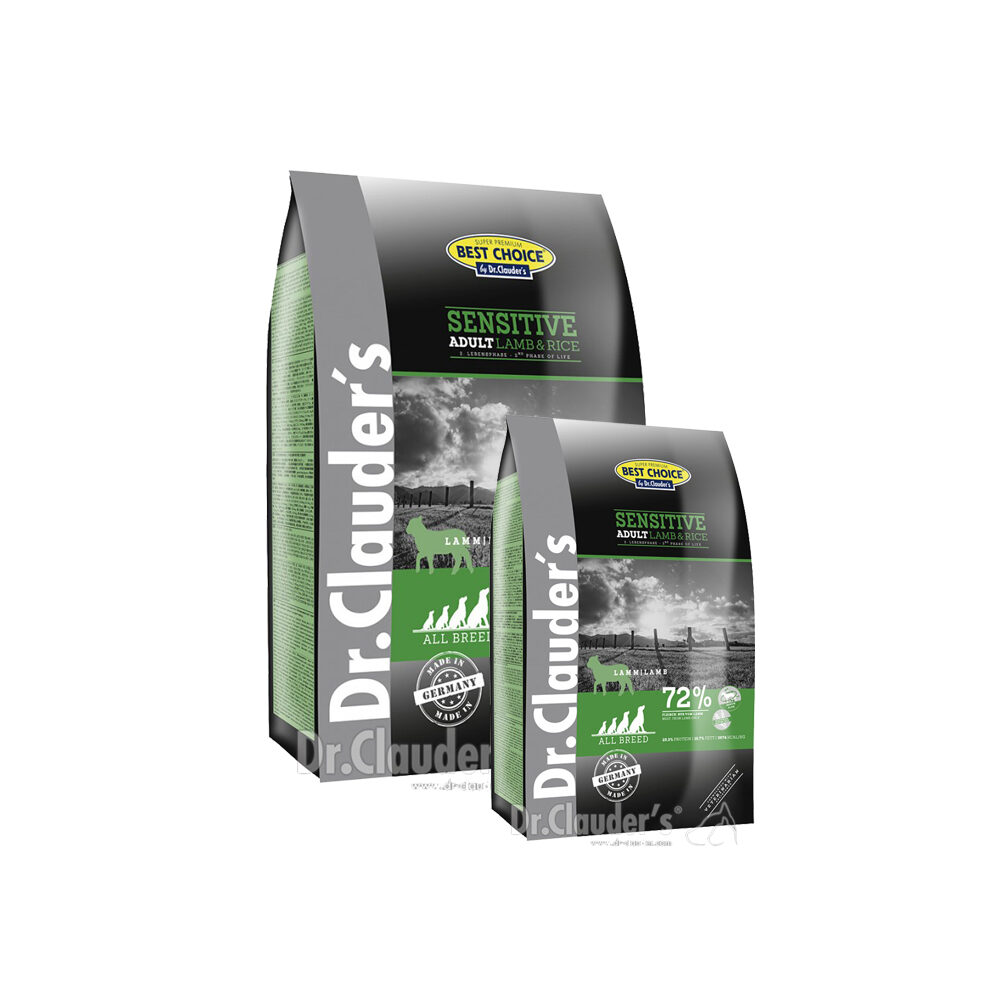 Dr. Clauders Best Choice All Breed Adult - Lamb & Rice - 4 kg