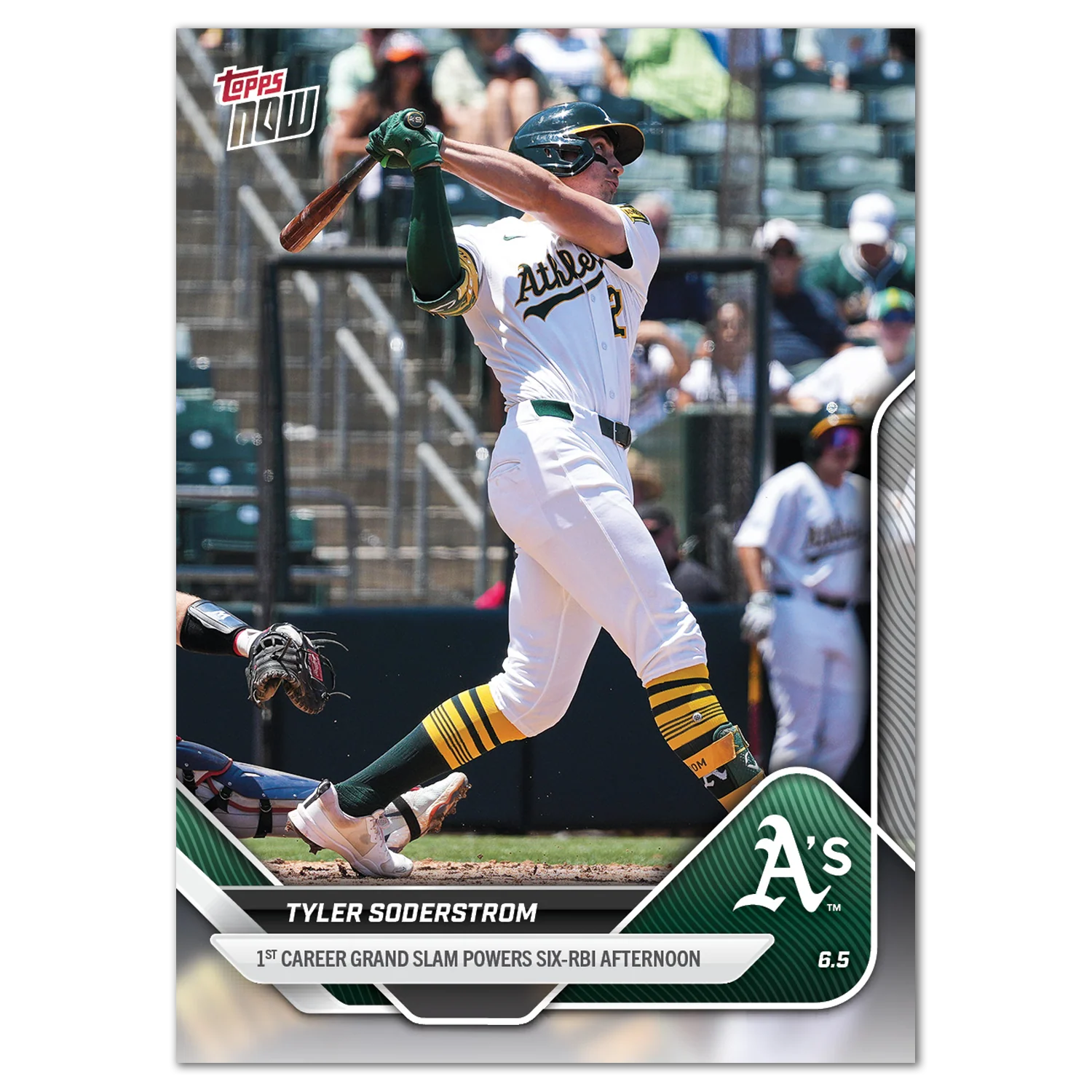 Tyler Soderstrom - 2025 MLB Topps NOW® - Card 259
